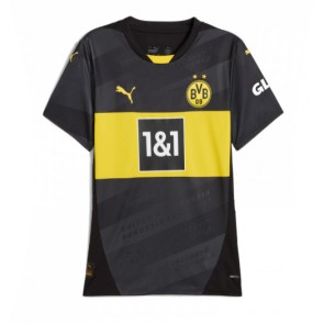 Billiga Borussia Dortmund Nico Schlotterbeck #4 Bortatröja Dam 2024-25 Kortärmad